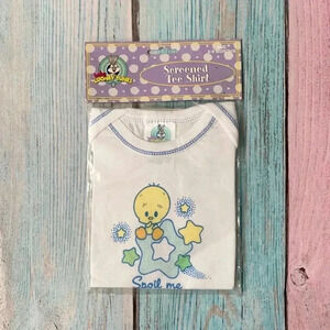 Baby looney tunes screened tee shirt deadstock